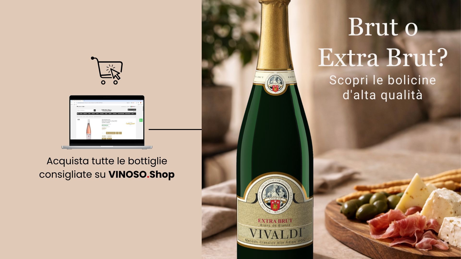Alto Adige DOC: territorio, Metodo Classico DOC e bollicine Vivaldi su Vinoso.shop