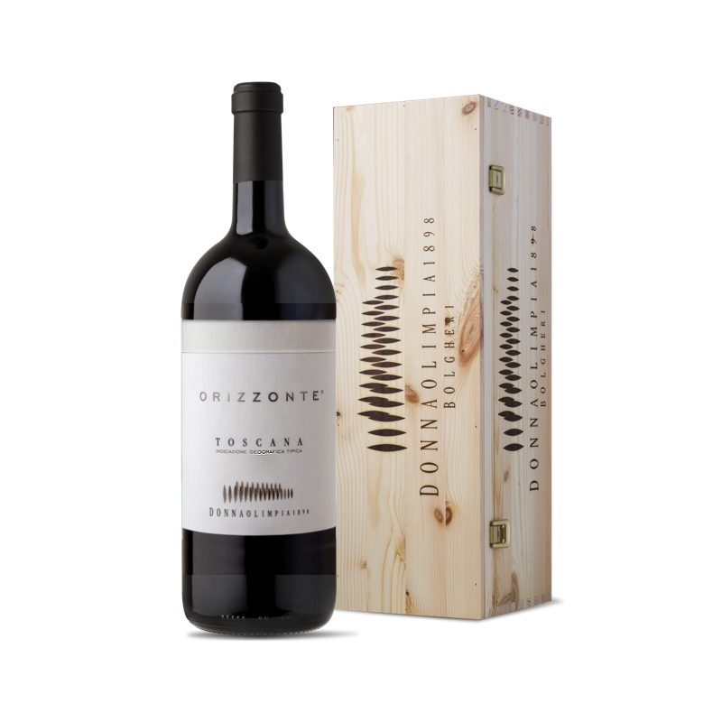 Toscana Petit Verdot Igt Orizzonte 2016, Jeroboam, Wooden Case, Donna Olimpia 1898