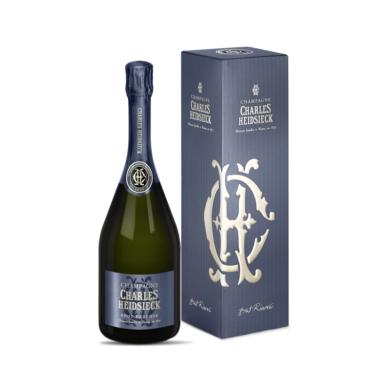Champagne Aoc Brut Réserve, Gift Box, Charles Heidsieck