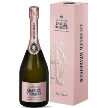 Champagne Charles Heidsieck Rosé Réserve Astucciato