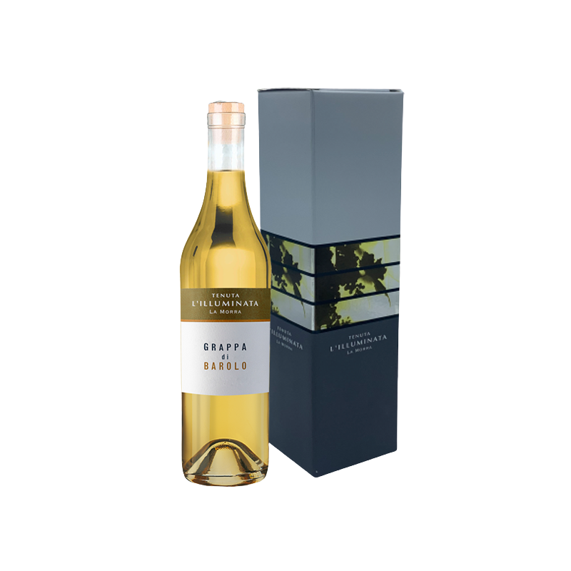 Grappa di Barolo, Astucciata, Tenuta l'Illuminata