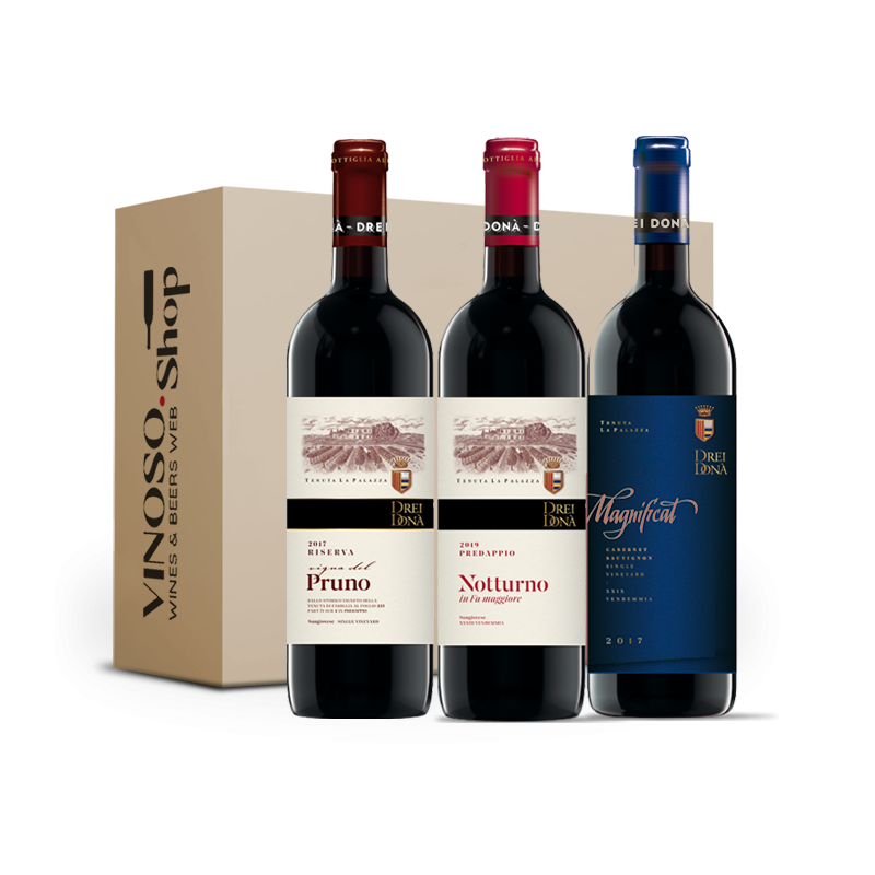 Tasting Box 3 Bottles – Romagna Experience: 3 Red Wines Drei Donà