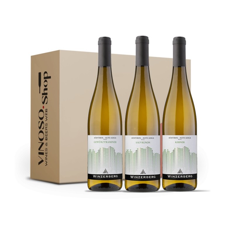 Tasting Box 3 Bottles – Alto Adige Experience: 3 White Wines Winzerberg