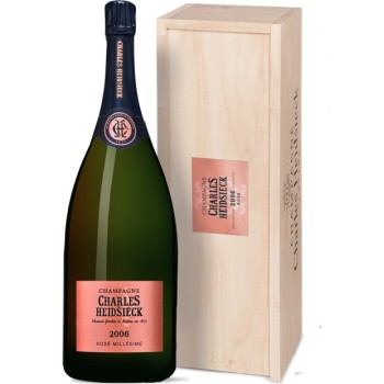 Champagne Rosé Millésimé Jeroboam Cassa Legno 2006 Charles Heidsieck