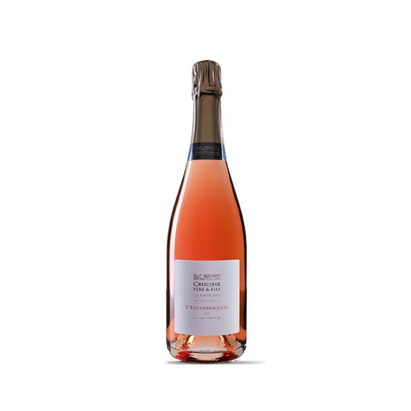 Champagne Premier Cru Aoc L'Incandescente Rosé Extra Brut, Crucifix Père & Fils Champagne Premier Cru Aoc L'Incandescente Rosé Extra Brut, Crucifix Père & Fils