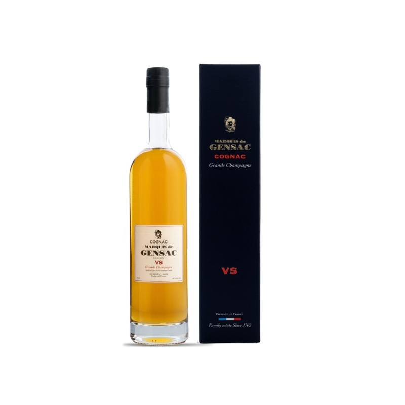 Cognac VS Grande Champagne 1er Cru, Gift Box, Marquis de Gensac