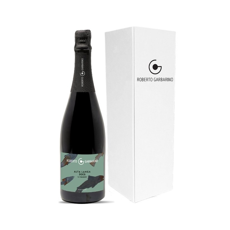 Alta Langa Docg Il Viaggio Blanc de Blanc Extra Brut 2019, Magnum,  Astucciato, Roberto Garbarino