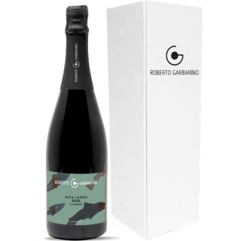Metodo Classico Il Viaggio Blanc de Blanc Extra Brut 2019 Alta Langa Docg Magnum Gift Box Roberto Garbarino