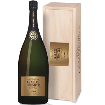Champagne Brut Millésimé Jeroboam Wooden Case 2006 Charles Heidsieck