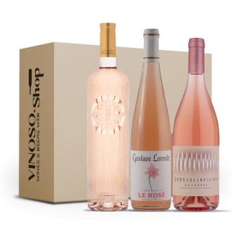 3 BOTTIGLIE DI ROSE'
Provenza-Alsazia-Bolgheri