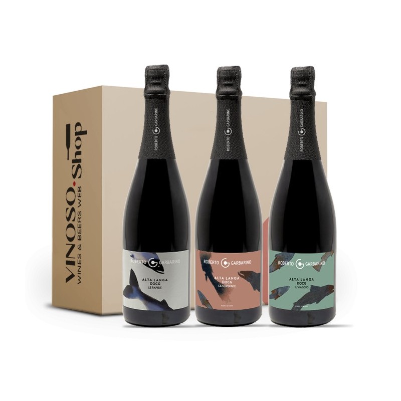 Tasting Box 3 Bottles – Alta Langa Classic-Method Bubbles