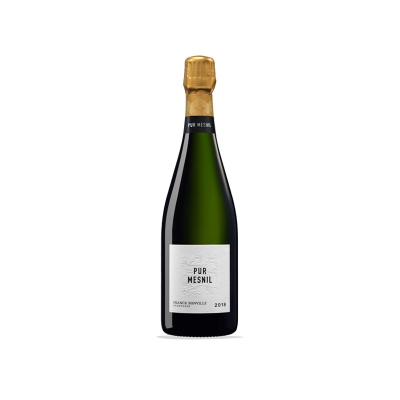 Champagne Grand Cru Aoc Pur Mesnil Blanc de Blancs Extra Brut Millésimé 2018, Franck Bonville