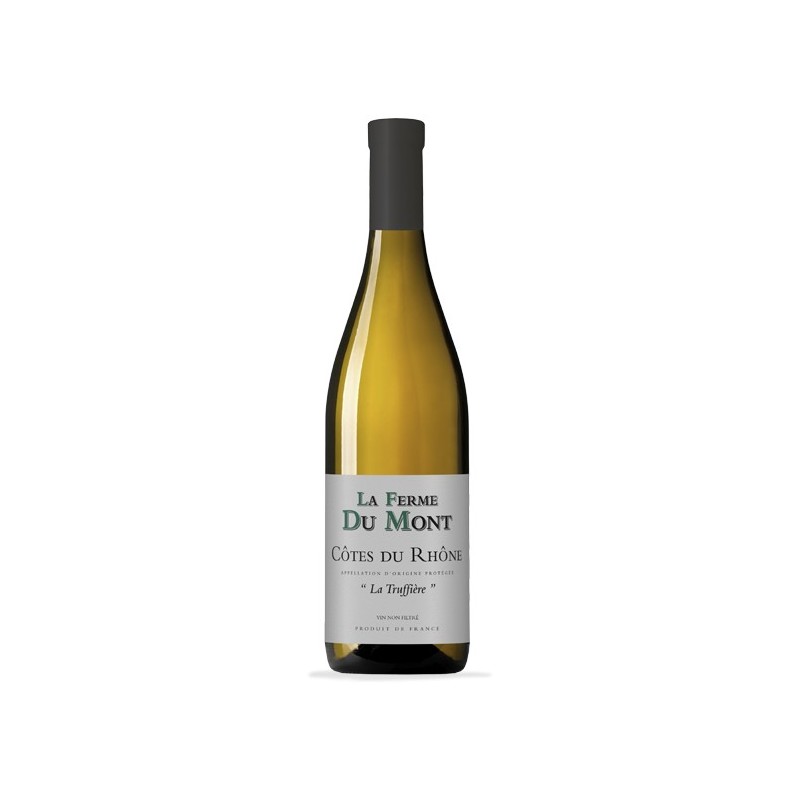 Côtes du Rhône Blanc Aop La Truffière 2023, Stephane Vedeau, La Ferme du Mont