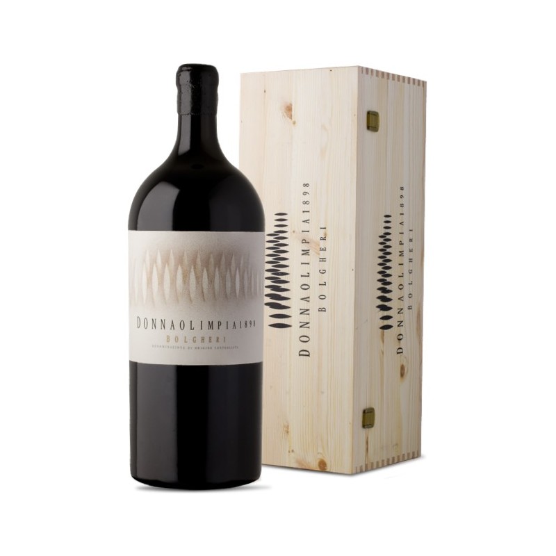 Bolgheri Doc Rosso 2023, Mathusalem, Wooden Case, Donna Olimpia 1898