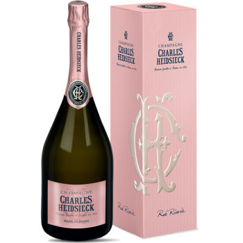 Champagne Charles Heidsieck Rosé Réserve Magnum Gift Box
