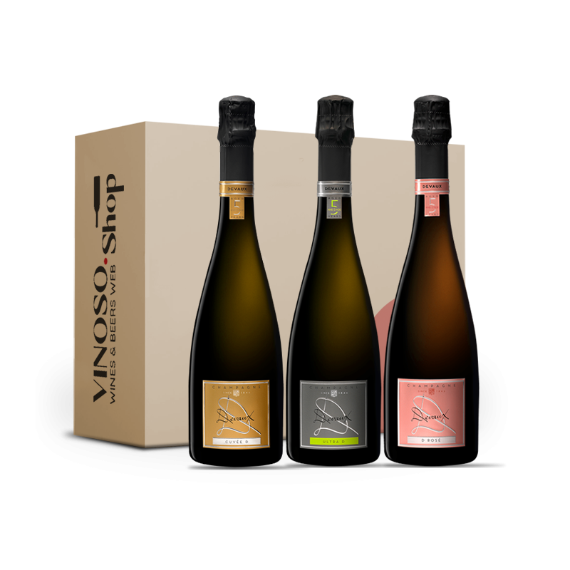Tasting Box 3 bottiglie – Champagne Brut, Extra Brut & Rosé