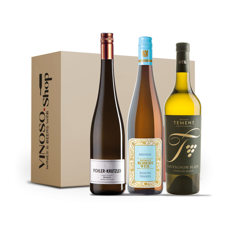 Tasting Box 3 Bottles – Great Northern Whites: Grüner, Riesling & Sauvignon