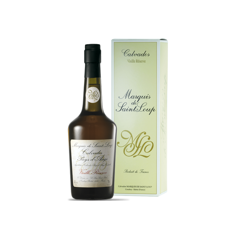 Calvados Pays d'Auge Aoc Vieille Réserve, Astucciato, Marquis de Saint Loup