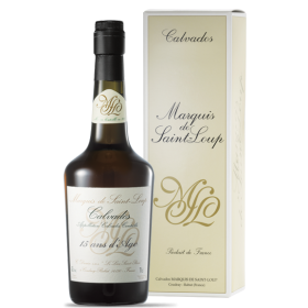 Calvados AOC 15 Ans d'Age Gift Box Marquis de Saint Loup