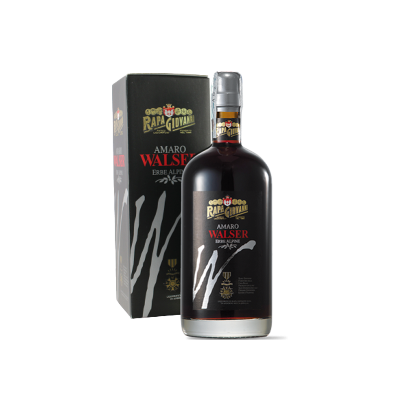 Amaro alle Erbe Alpine Walser Astucciato, Rapa Giovanni Amaro alle Erbe Alpine Walser Astucciato, Rapa Giovanni