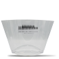 Transparent Wine Bucket 2 Bottles, Donna Olimpia 1898