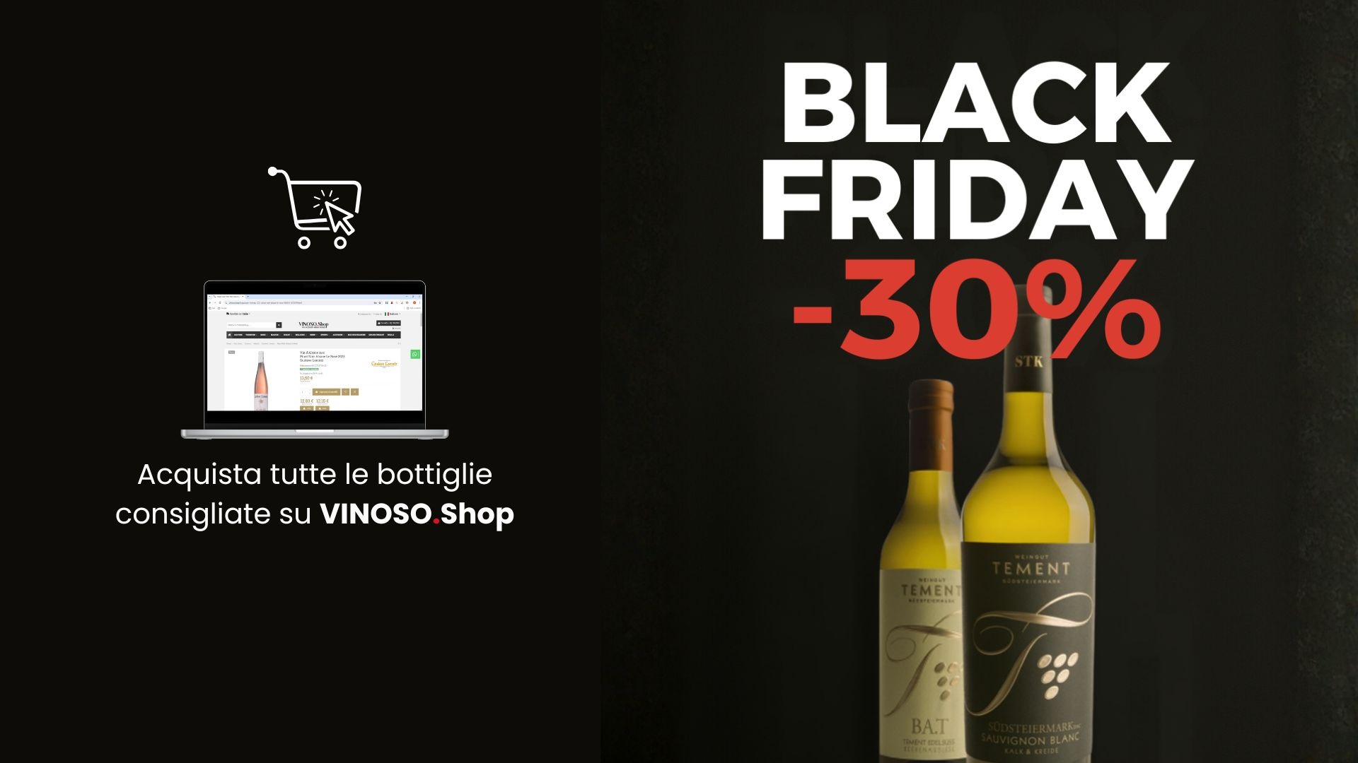 Offerte vino bianco Black Friday: guida ai bianchi d’autore in sconto su Vinoso.Shop