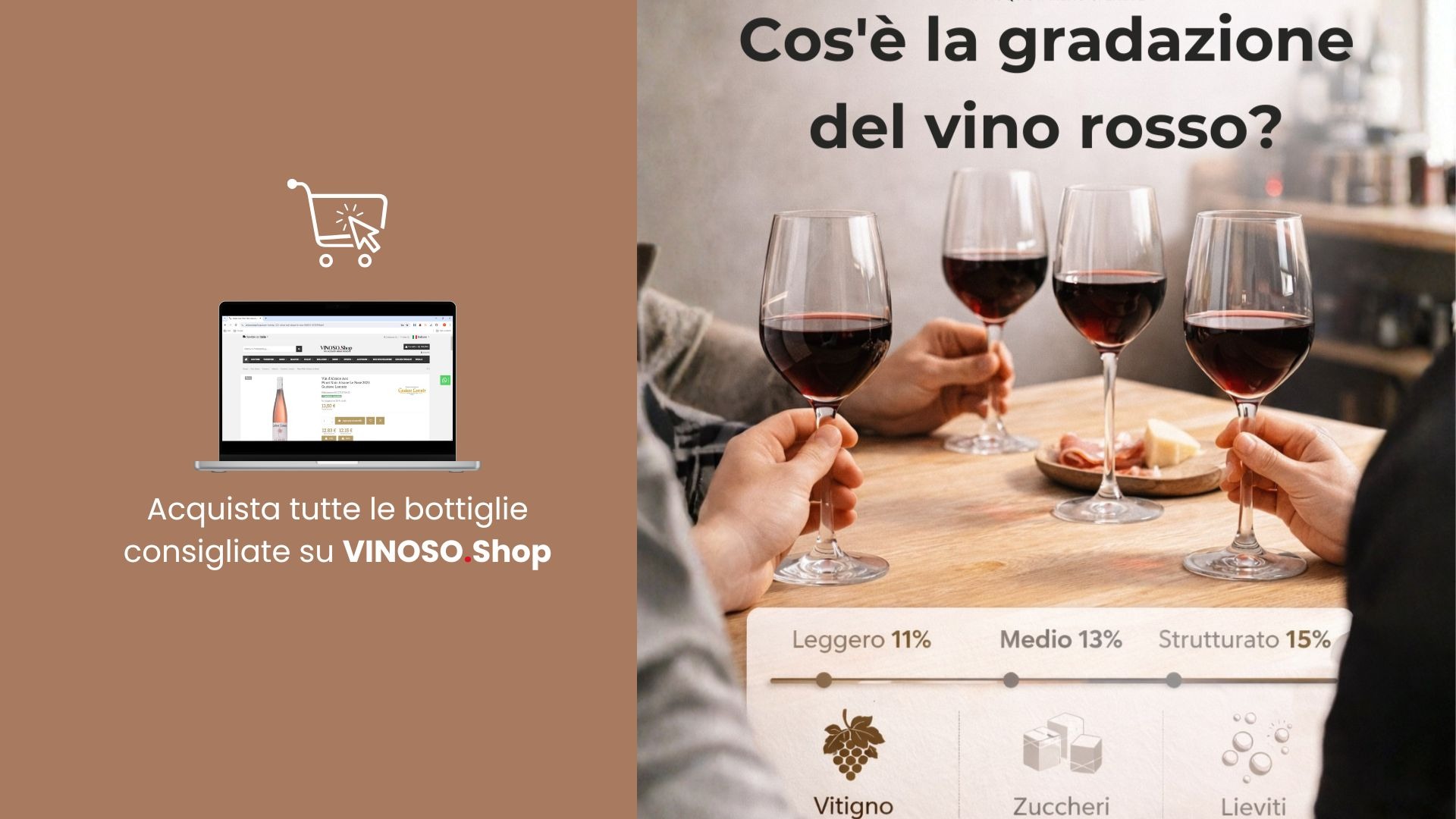 Gradazione vini rossi: come leggere il grado alcolico del vino rosso