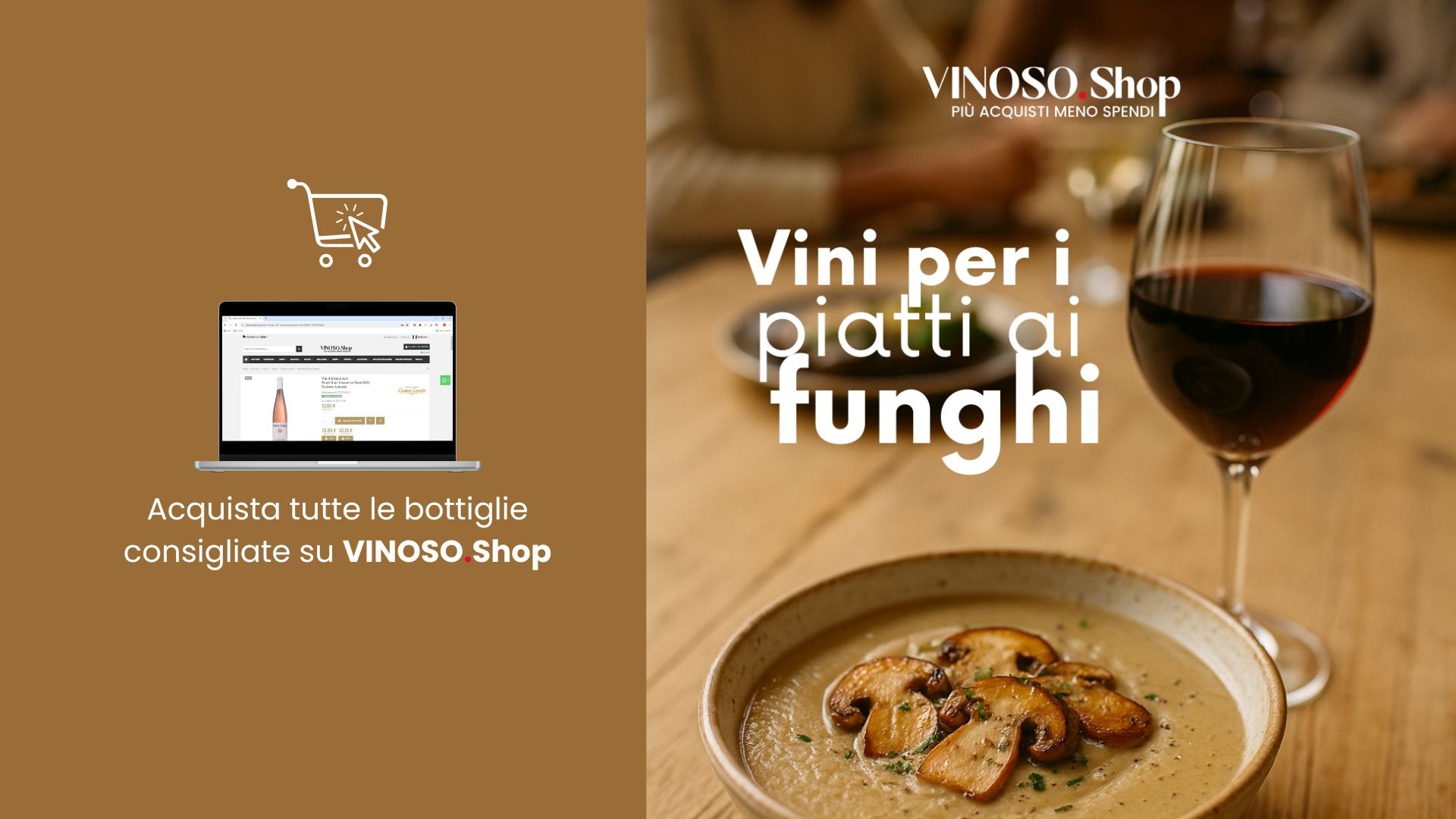 Abbinamento funghi vino – Vini per i piatti ai funghi