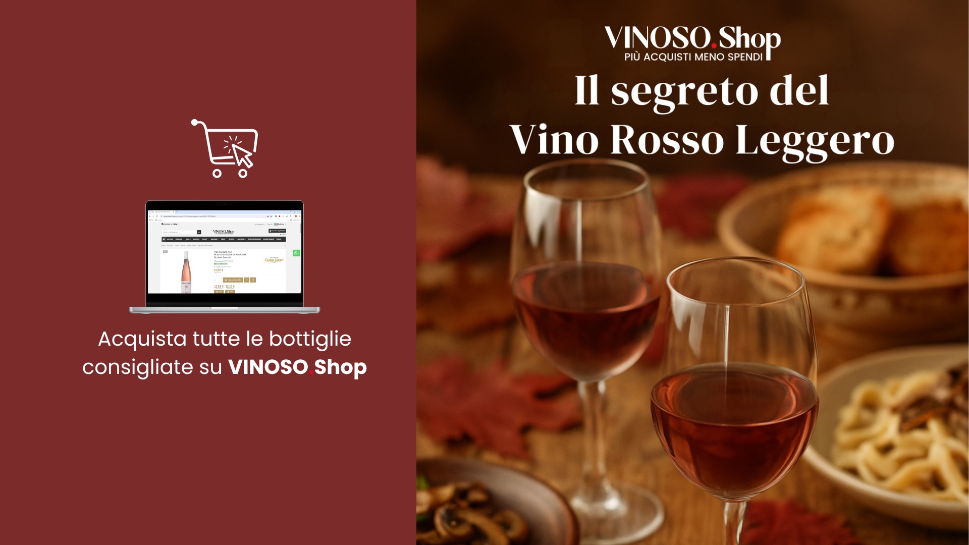 Vino rosso leggero: guida ai vini ideali per i pranzi autunnali