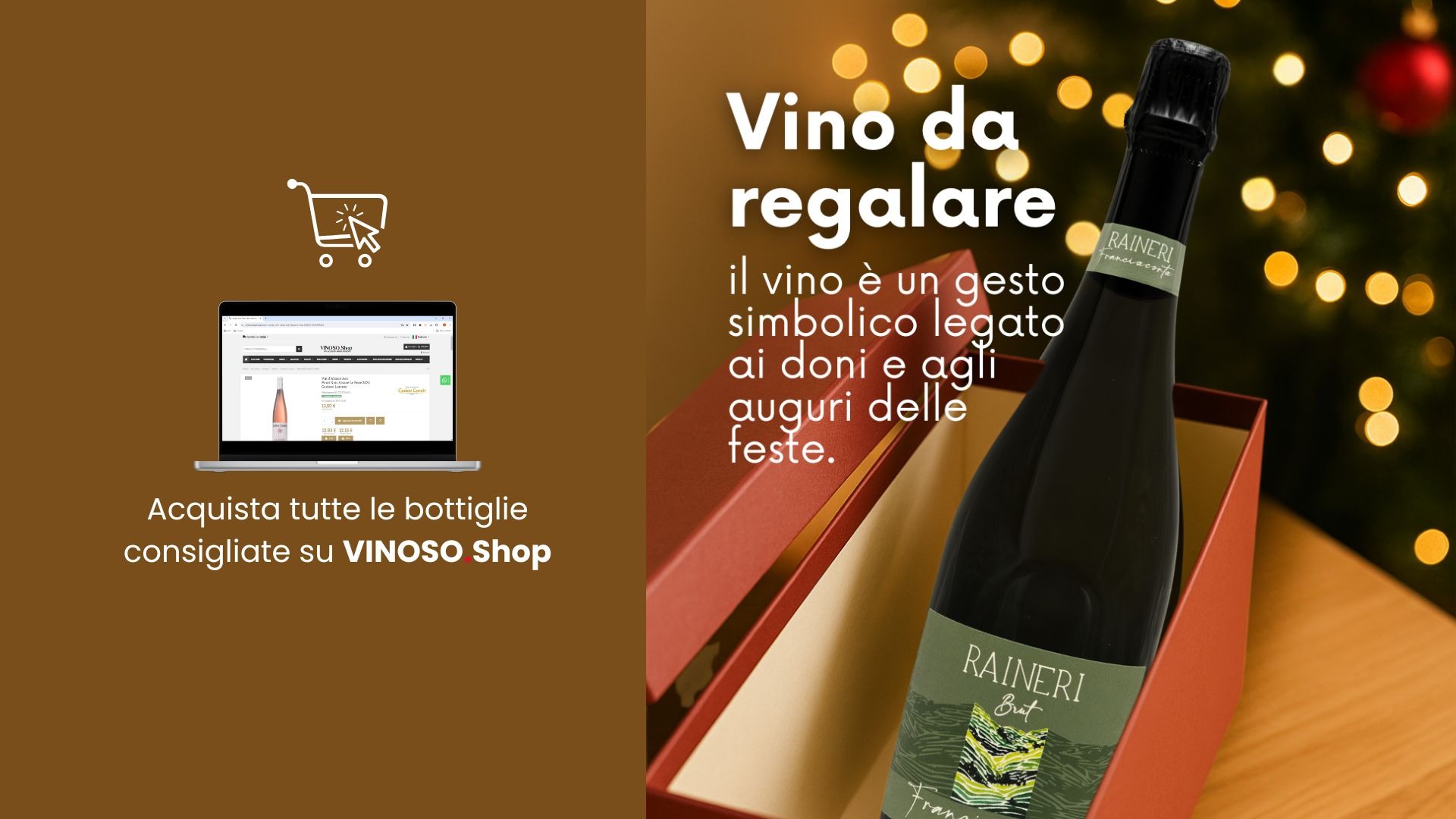 Vino da regalare: bollicine perfette per le feste di Natale