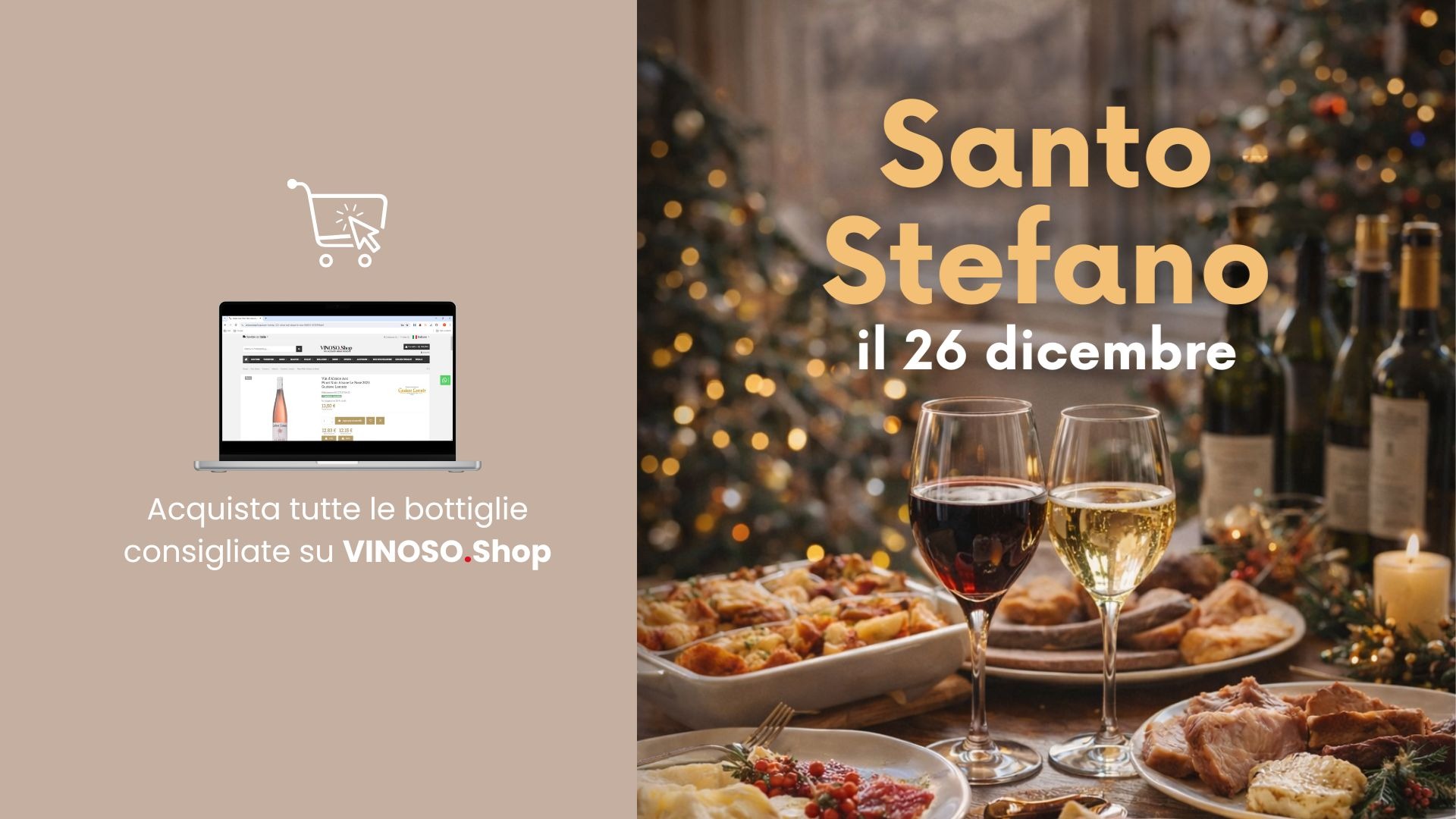 Festa di Santo Stefano: i vini ideali per il 26 dicembre su Vinoso.Shop
