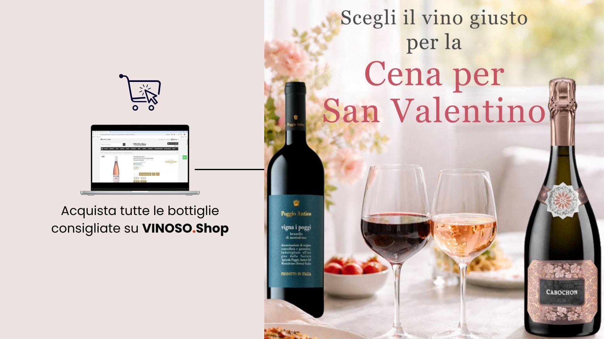 Cena per San Valentino: come scegliere il vino giusto (rosso affinato in legno e bollicine rosé)