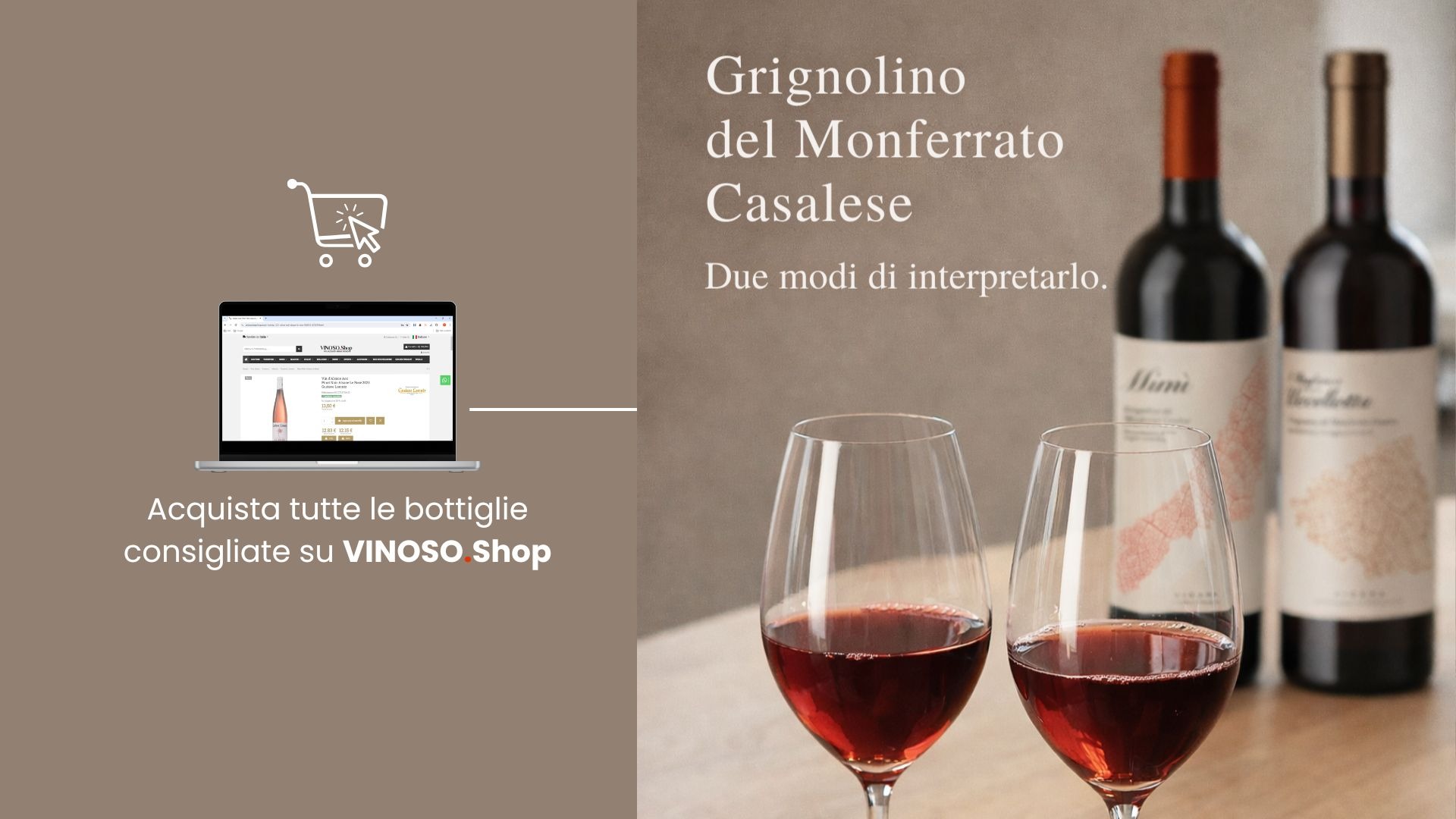 Grignolino del Monferrato Casalese: vitigno, DOC e bottiglie Vicara da scoprire su Vinoso.shop