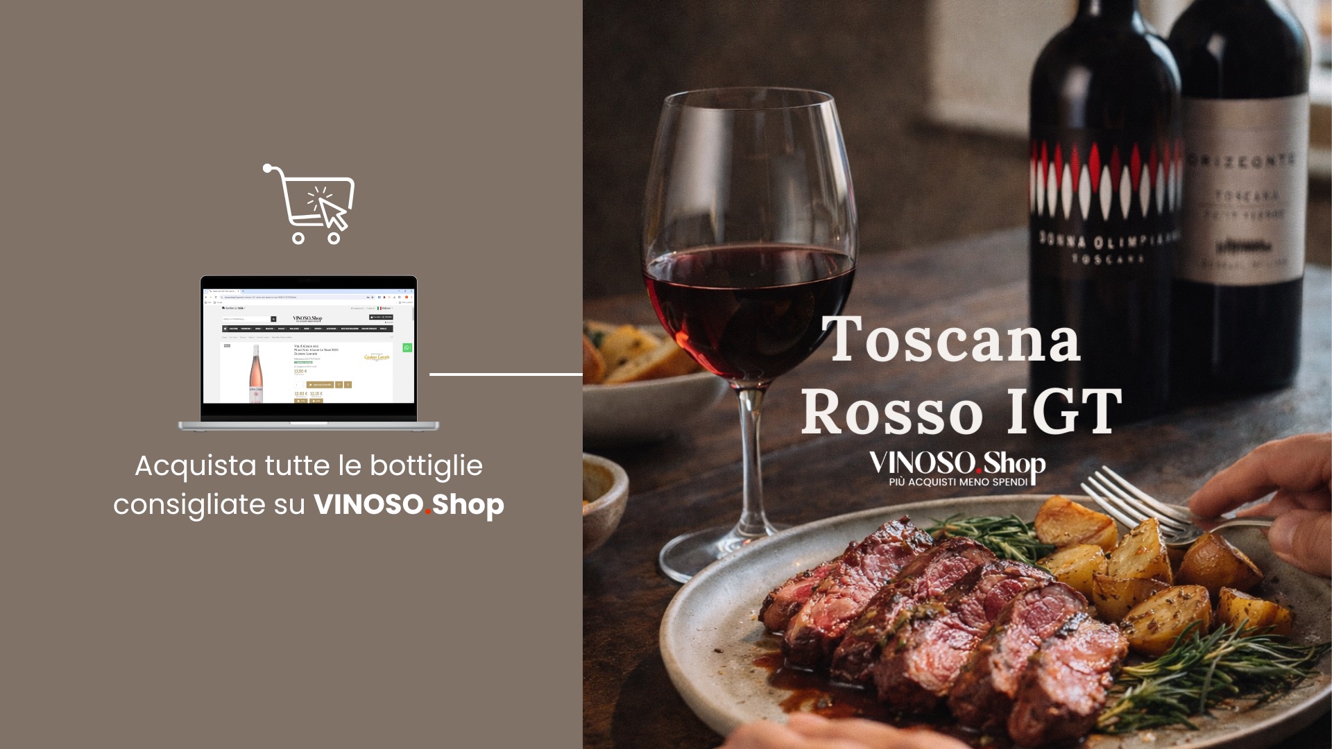 Toscana Rosso IGT: tannino e abbinamenti del Tageto (Donna Olimpia 1898)